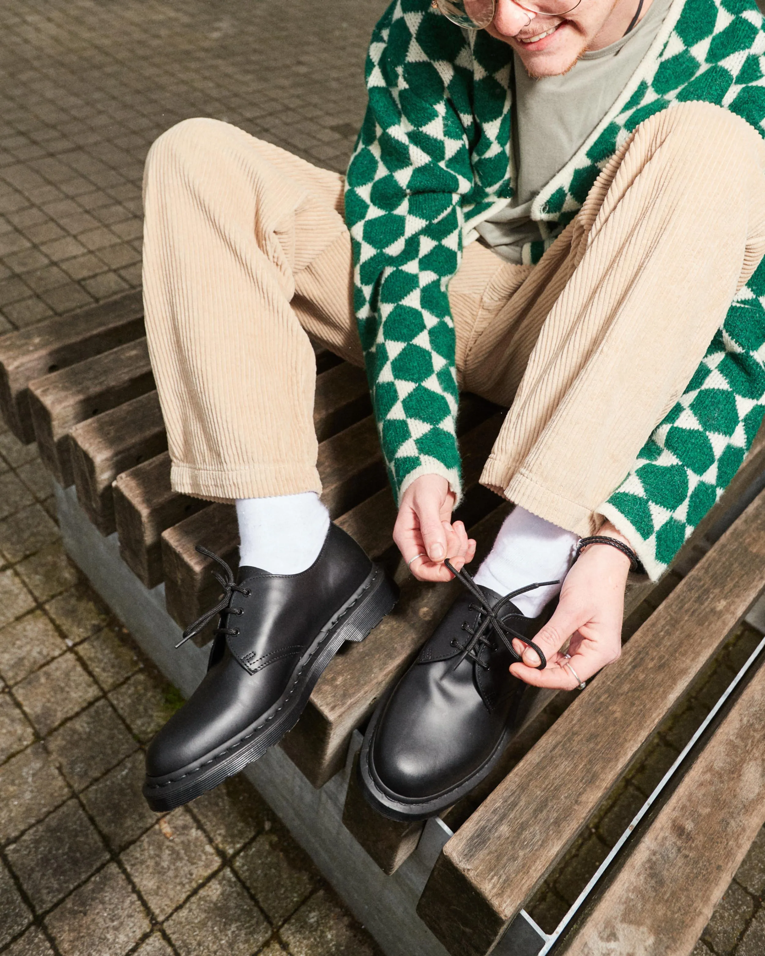 1461 Mono Smooth Leather Oxford Shoes High Quality All-Day Durability
