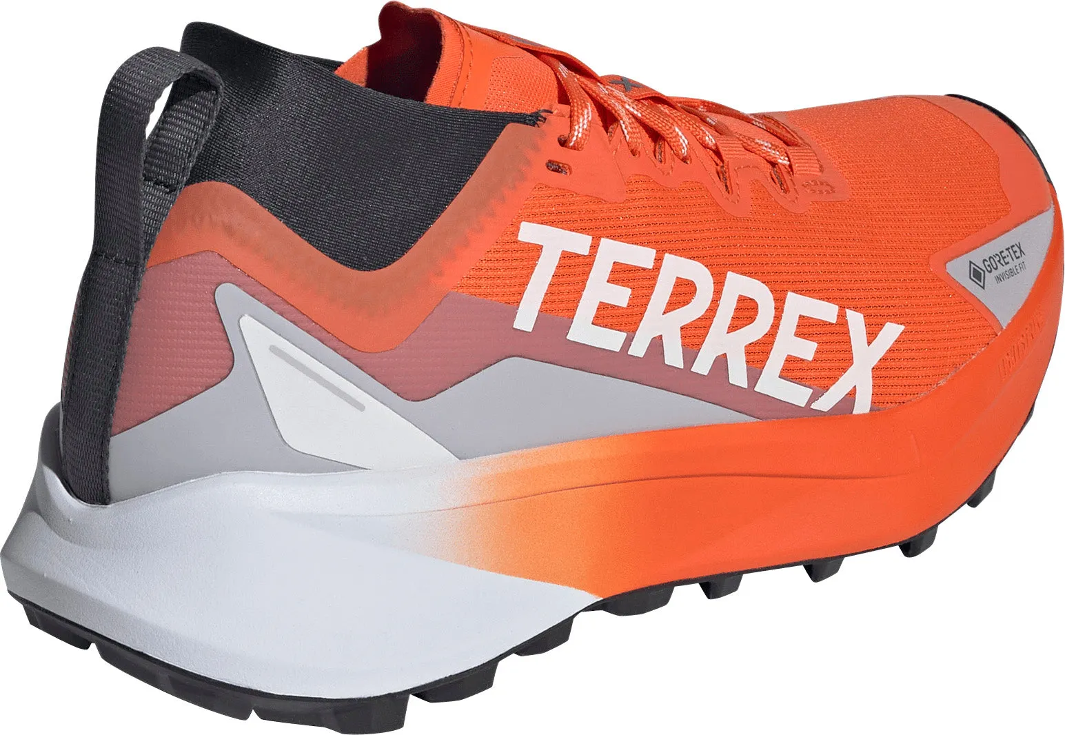 adidas Terrex Agravic GORE-TEX Mens Trail Running Shoes - Orange Performance Driven Fast Response
