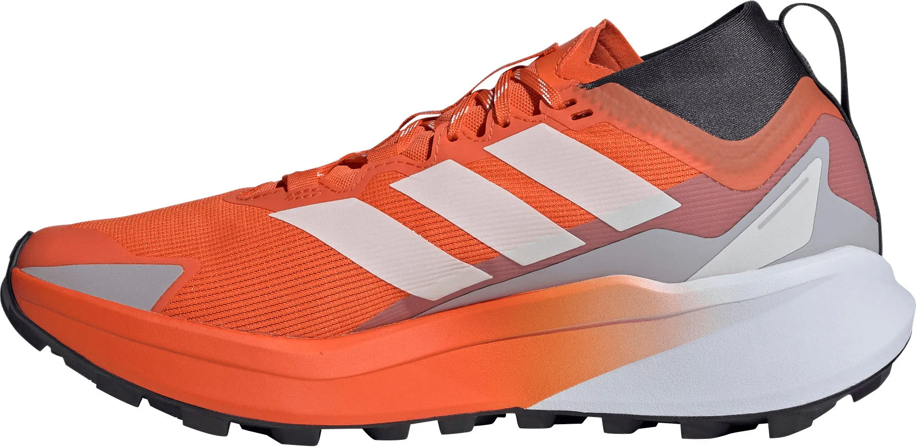 adidas Terrex Agravic GORE-TEX Mens Trail Running Shoes - Orange Multi-zone tread allows cross-surface adaptability