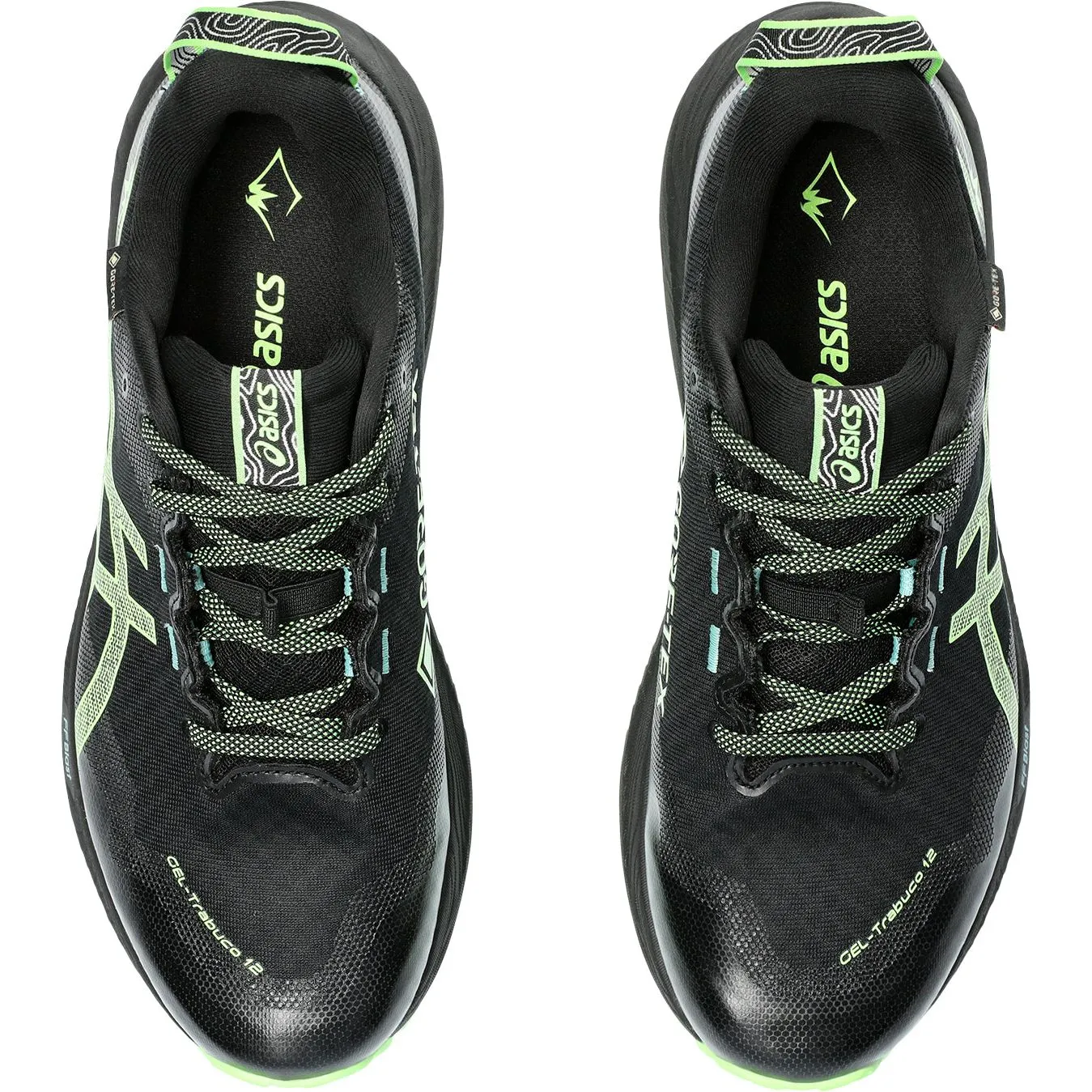Asics Gel Trabuco 12 GORE-TEX Mens Trail Running Shoes - Black Arch construction aids in reducing strain during lifting