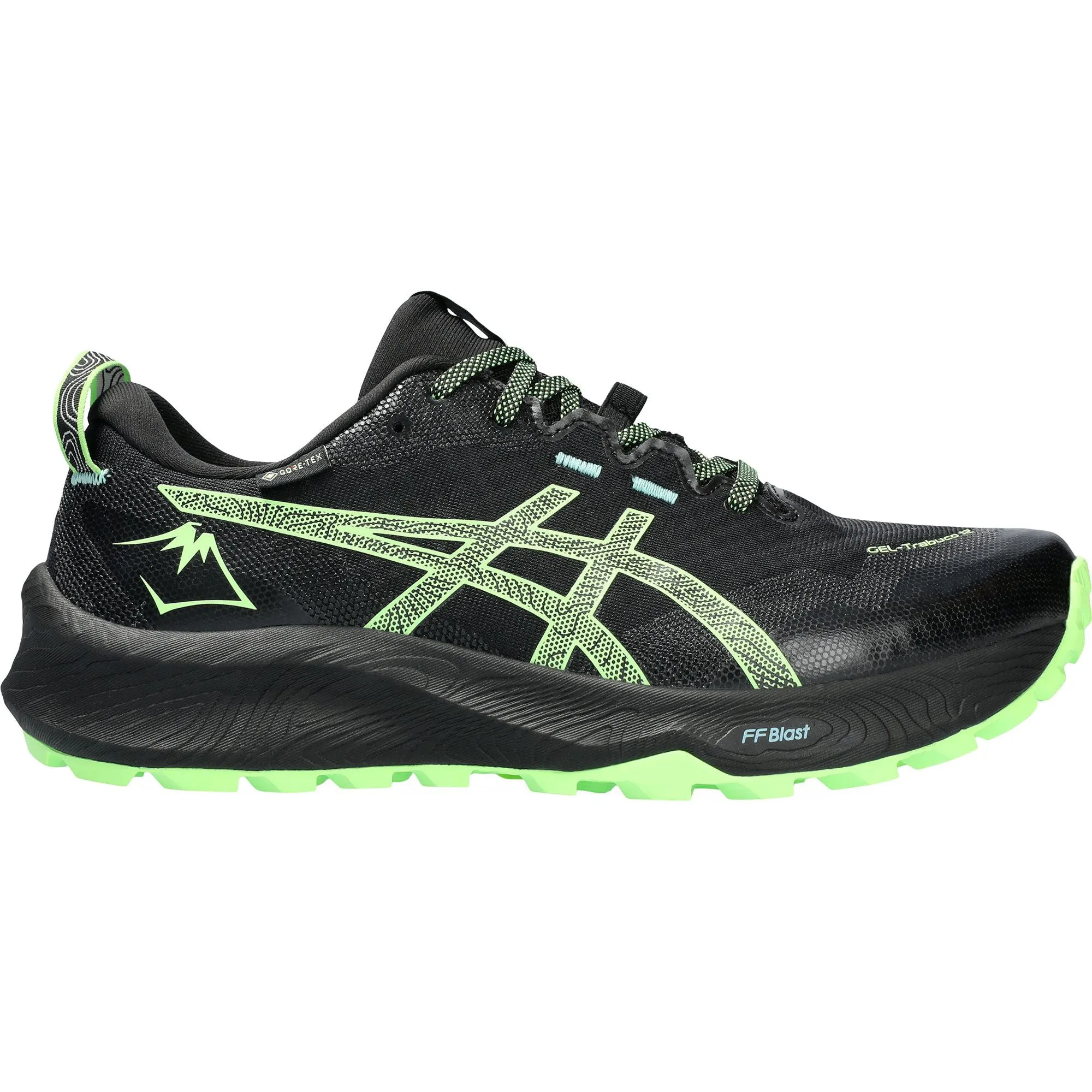 Asics Gel Trabuco 12 GORE-TEX Mens Trail Running Shoes - Black Control Training