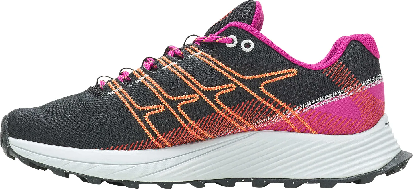 Reactive Force Merrell Moab Flight Womens Trail Running Shoes - Black