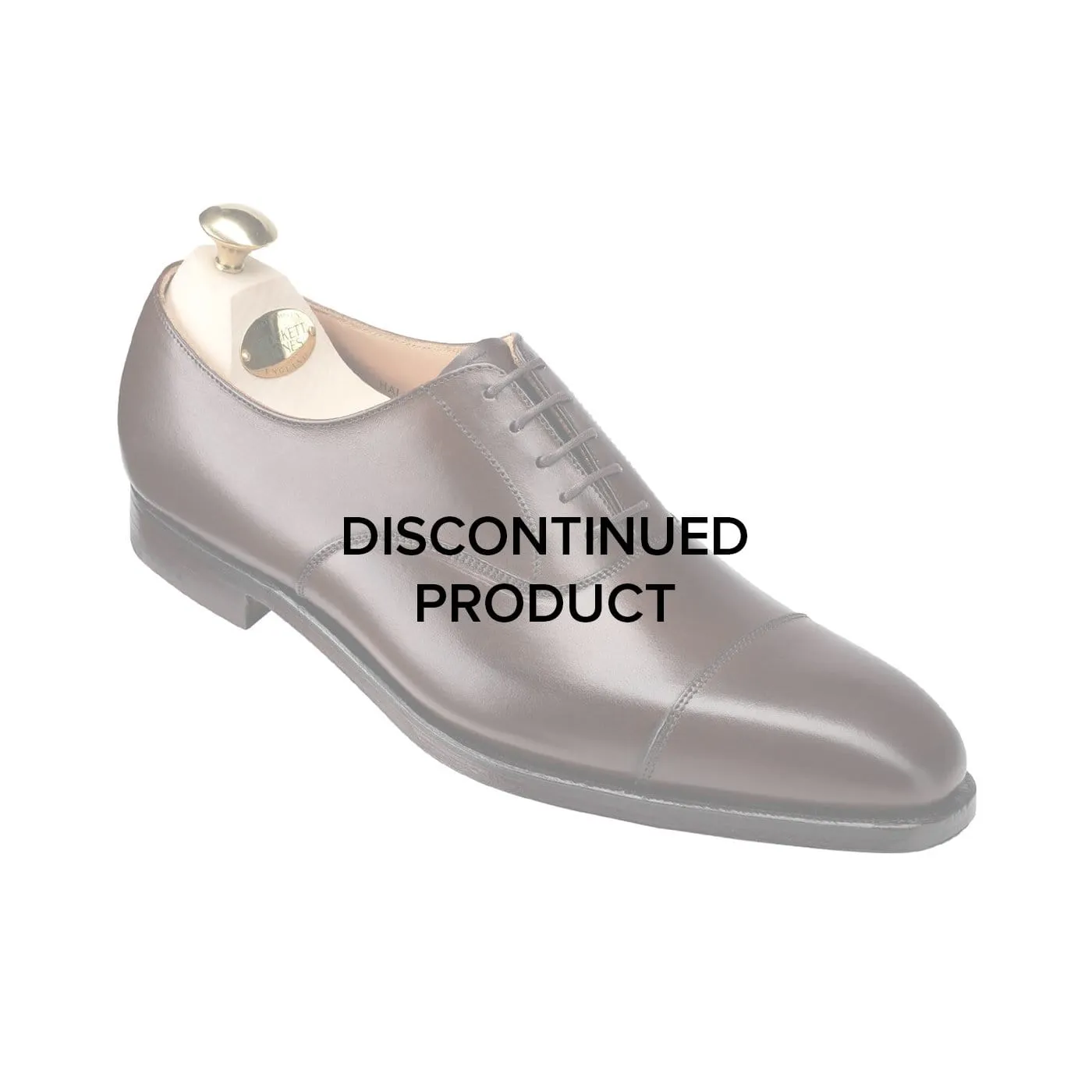 Comfortable Padding Chic Step Look Hallam Dark Brown Burnished Calf