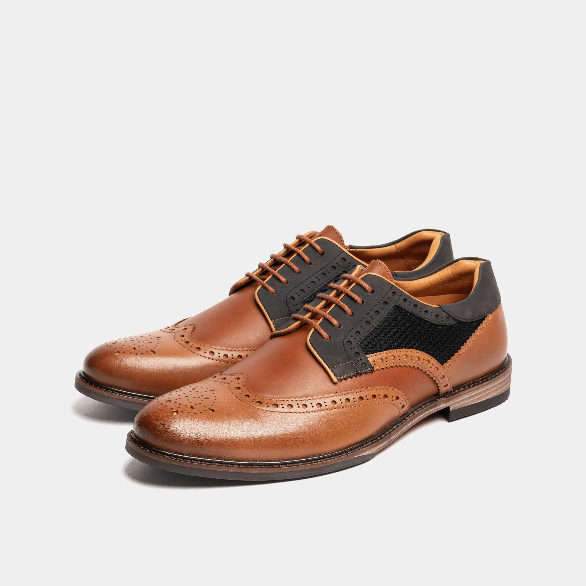 Quick Slip On Style Elegant Fit MEDLEY // TAN & GREY
