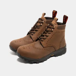 Flexible Formal Fit Leather Shine PENDLE // ACACIA DISTRESSED
