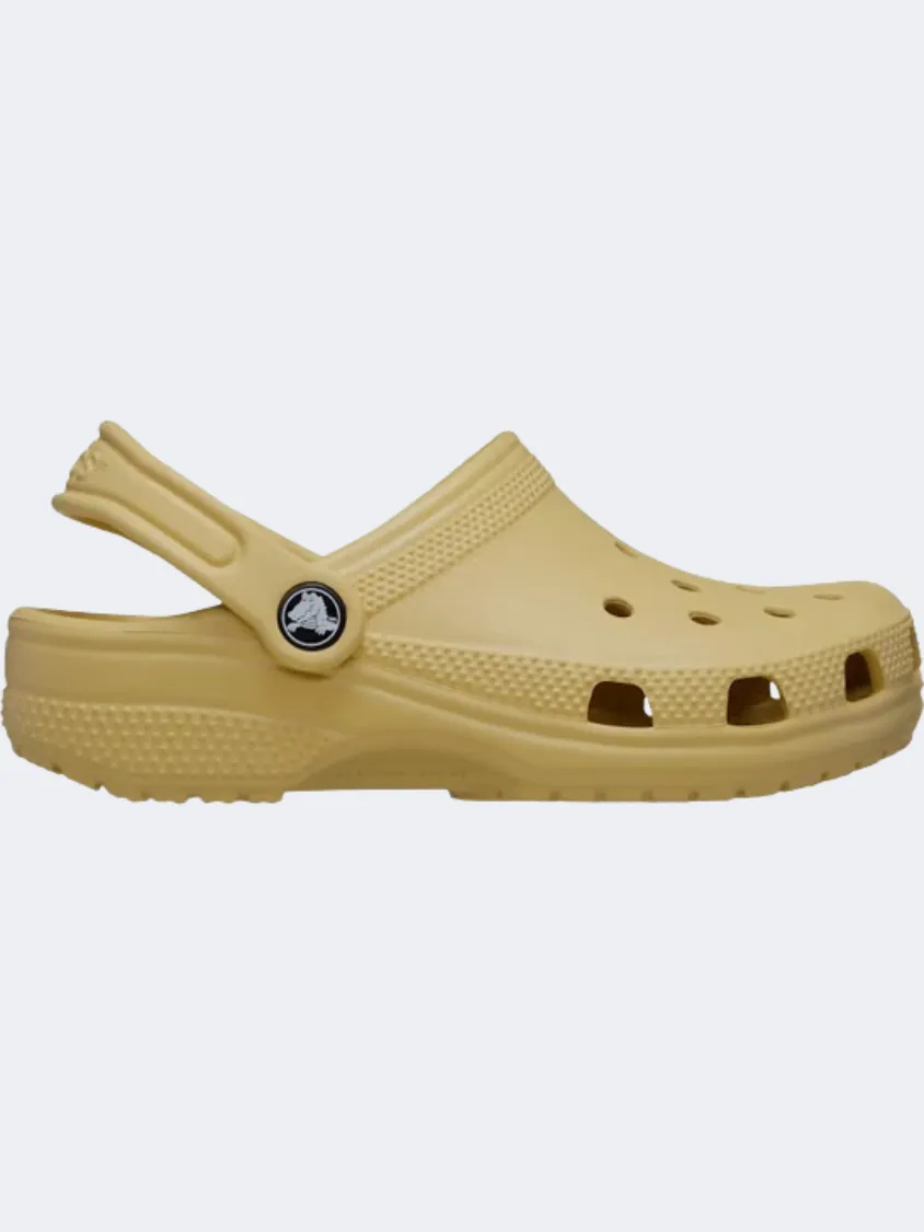 Autumn Cool Crocs Classic Clog Infant-Unisex Lifestyle Slippers Wheat