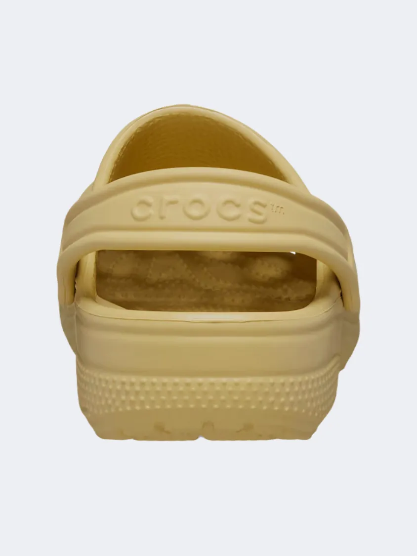 Crocs Classic Clog Infant-Unisex Lifestyle Slippers Wheat Smooth ride Hero Walk