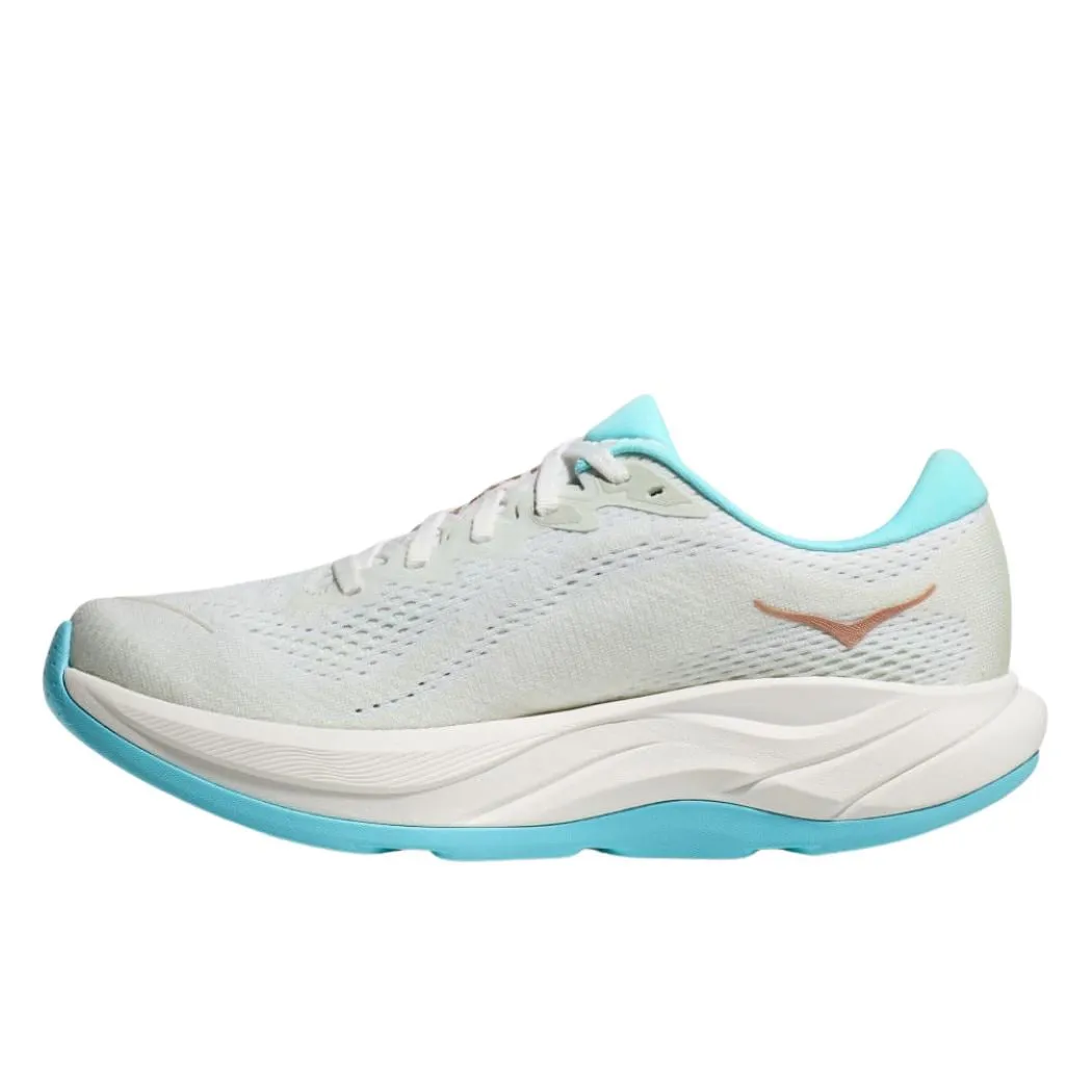 hoka Rincon 4 Women's Running Shoes Stone Gray Night Glow