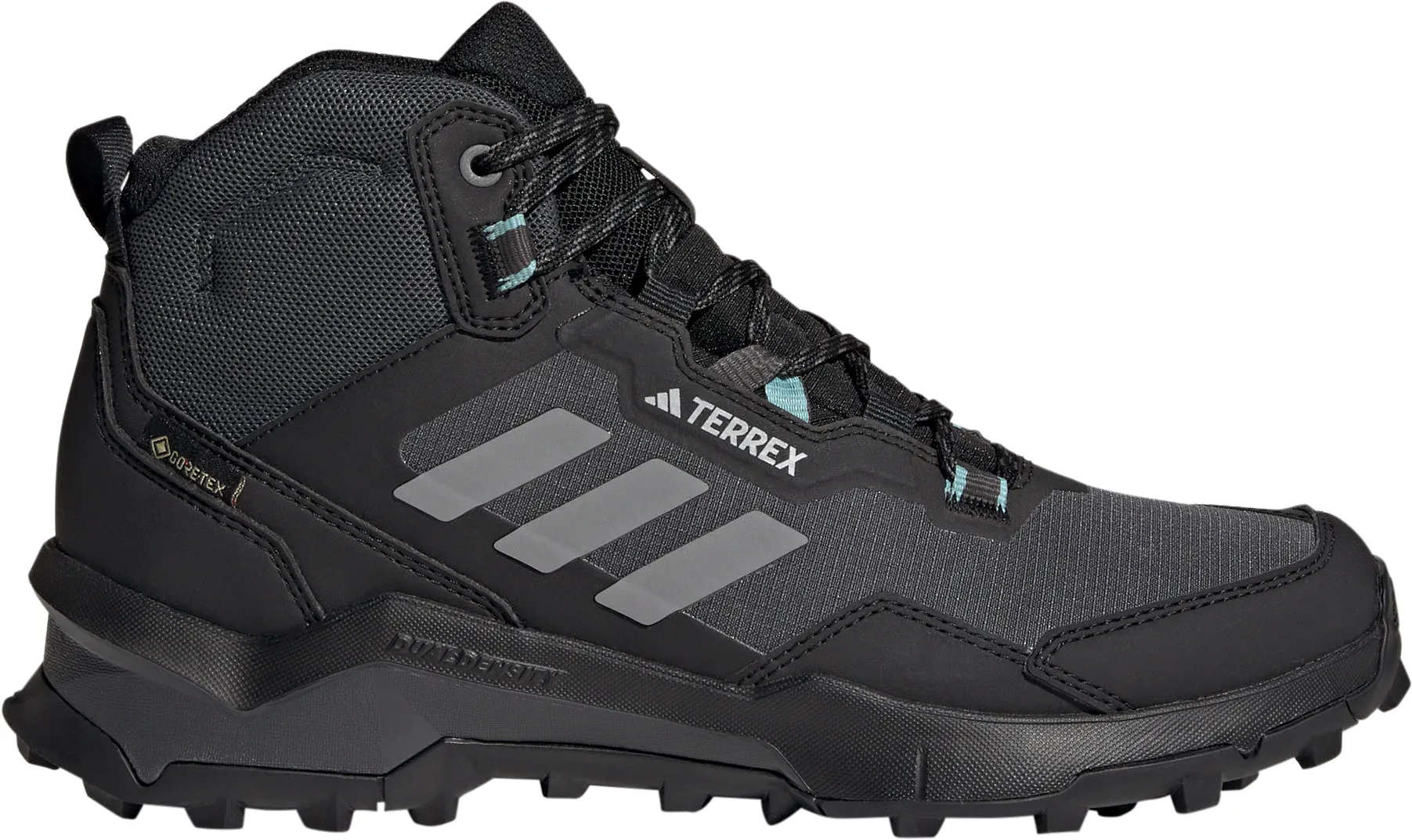 adidas Terrex AX4 MID GORE-TEX Womens Walking Shoes - Black No-Slip Traction