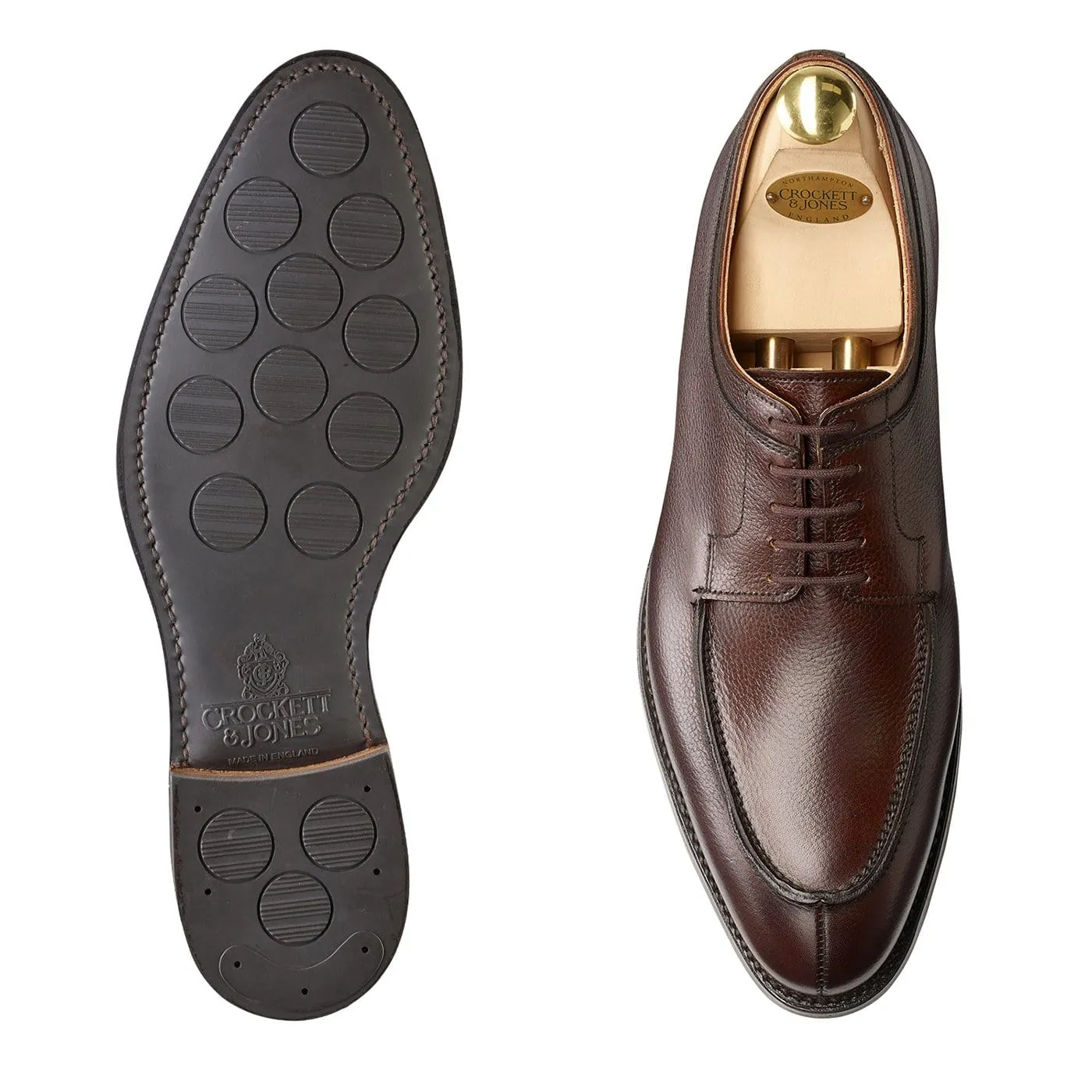 Business Look Hardwick Dark Brown Pebble Grain