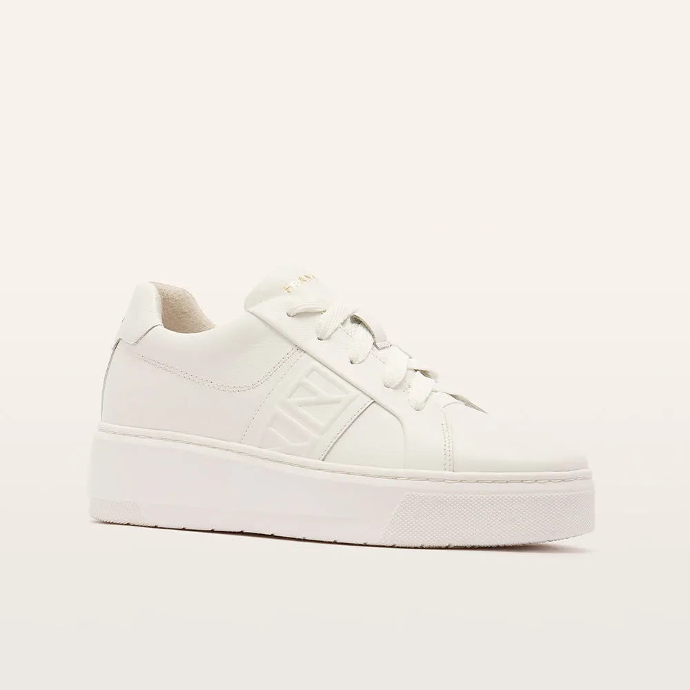 Gold Tone Color Play Riley II White