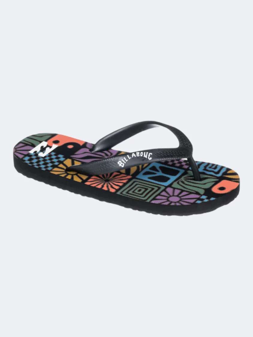 Climb Strong Billabong Tides Boys Beach Slippers Multicolor