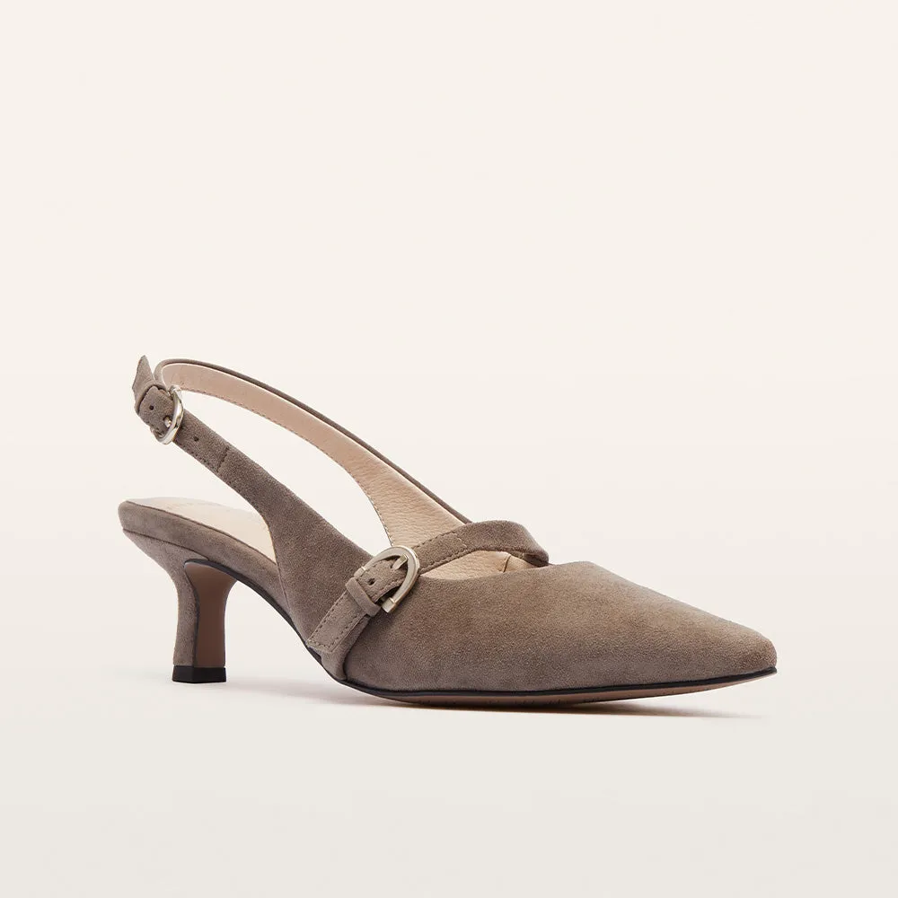 Fresh Drop Summer cool Coco Mushroom Suede