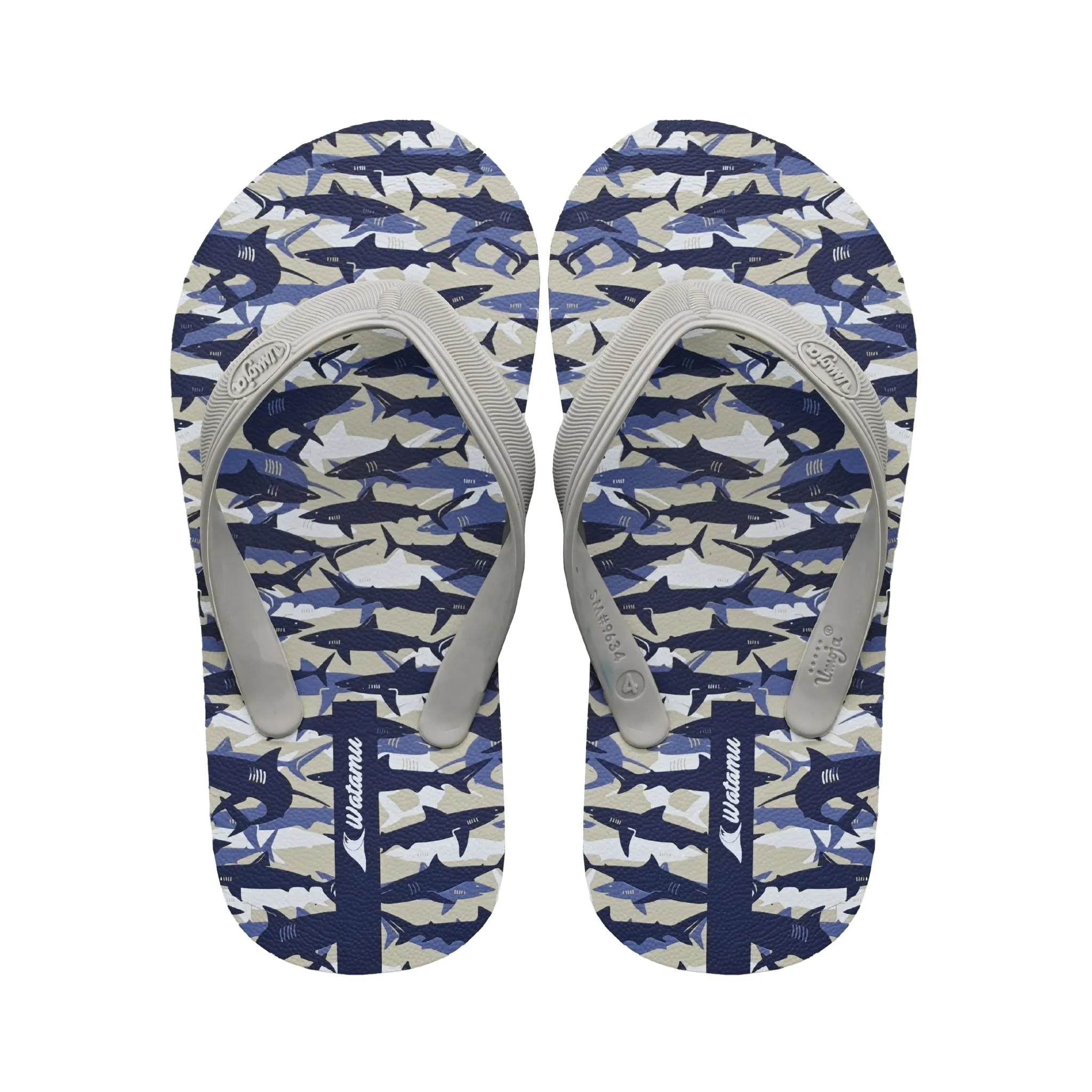 Digital Slippers Boys - Shark Street Edge Office Cool