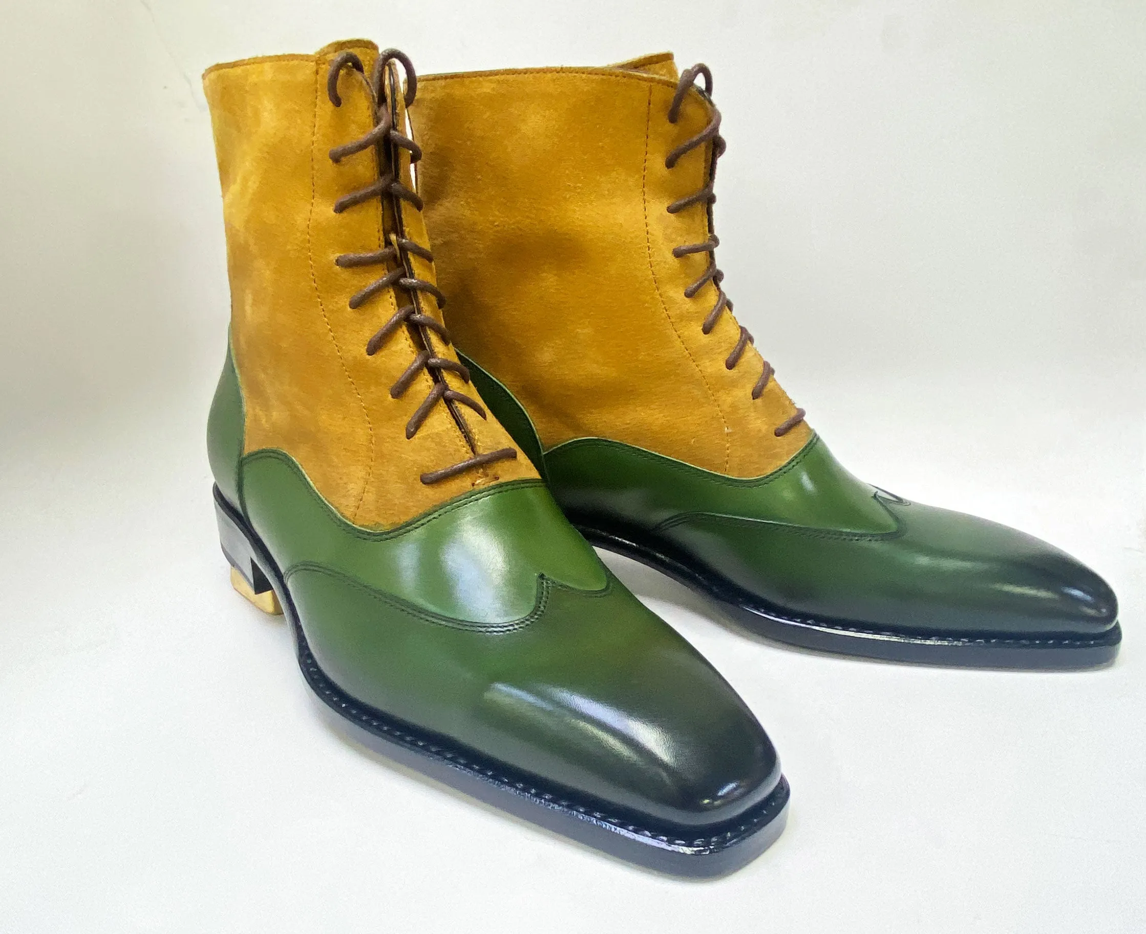 Style: 2508-2317H-Green/Tan Shock Absorbing