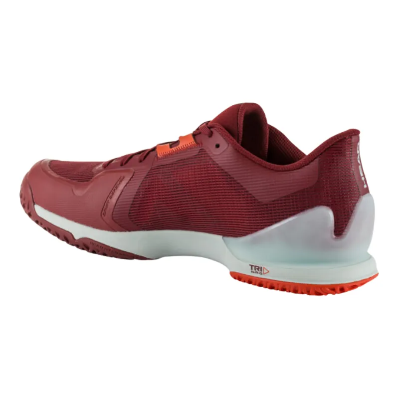 Trendy Athletic Appeal Head Sprint Pro 3.5 Men Tennis Shoes - Dark Red/Orange