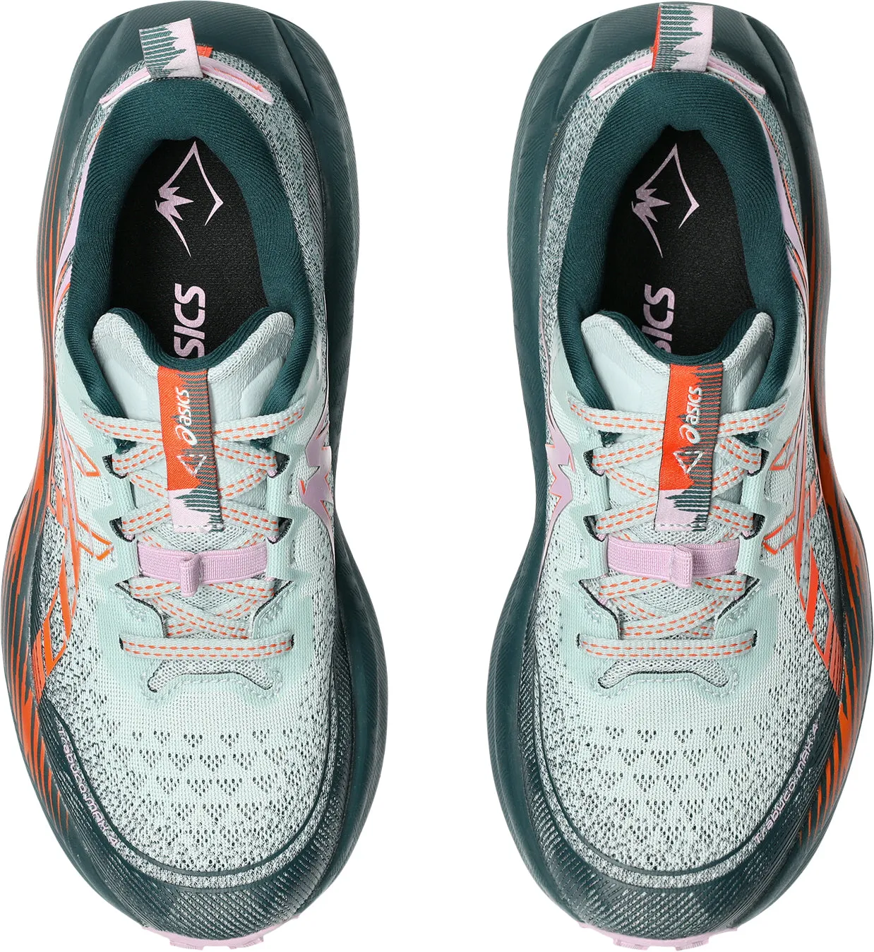 Asics Trabuco Max 4 Womens Trail Running Shoes - Green Walk Ready Stable Landing