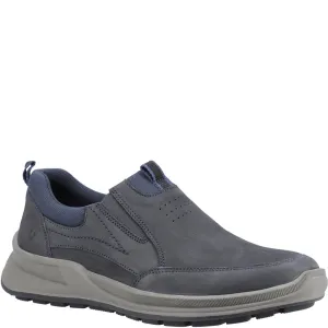 Navy Arthur Slip On Shoes Comfortable walking shoes