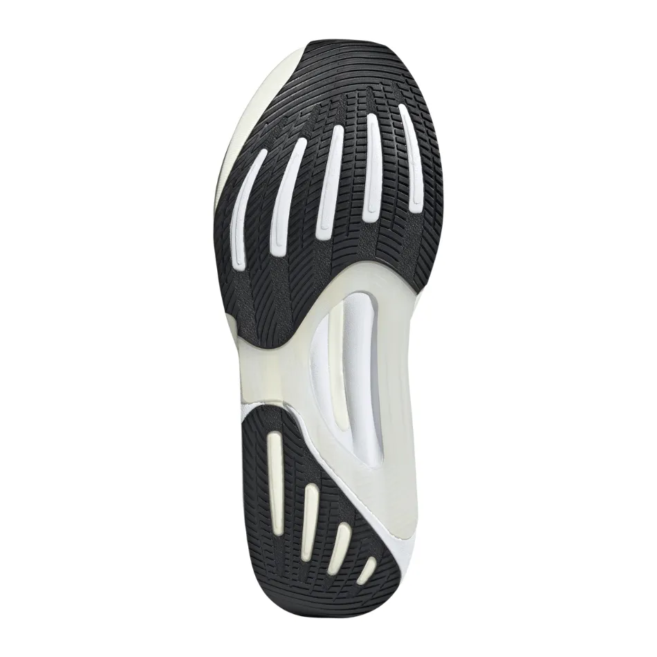Adidas Men's Supernova Solution 2 Running Shoes in Core Black/Cloud White/Core Black SS25 ToeProtection