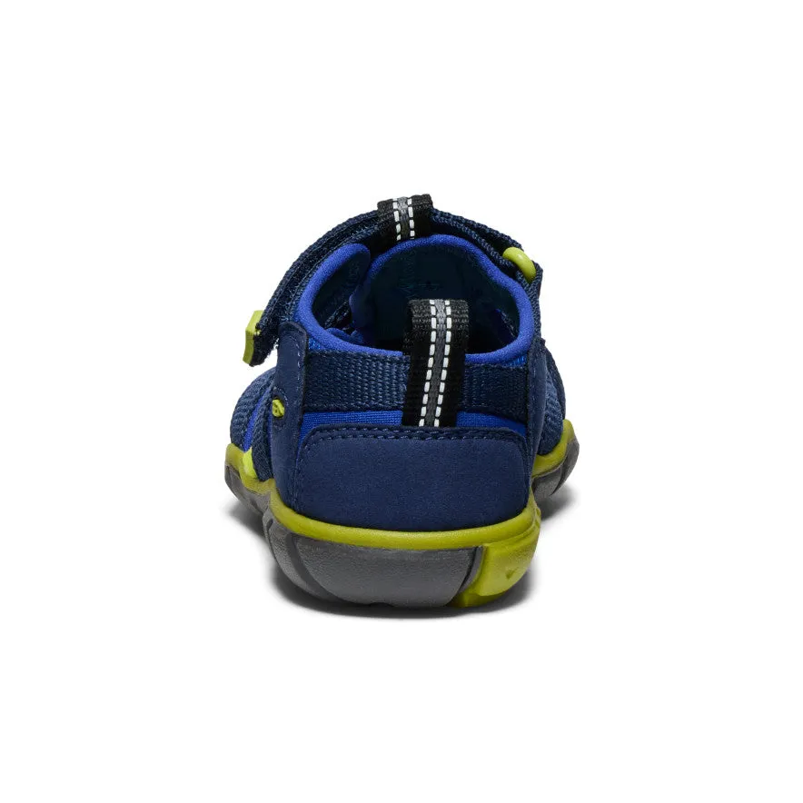 Little Kids' Seacamp II CNX  |  Naval Academy/Chartreuse Couple Pair