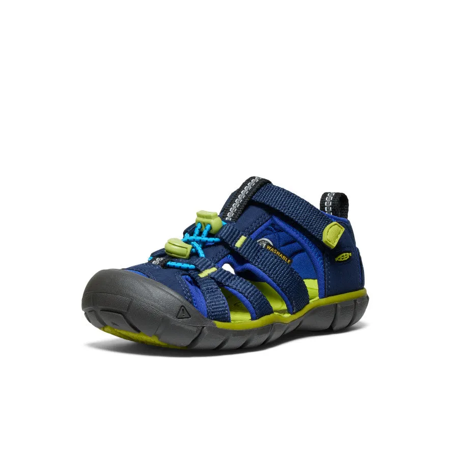Harbor Mood Stone Grip Little Kids' Seacamp II CNX  |  Naval Academy/Chartreuse