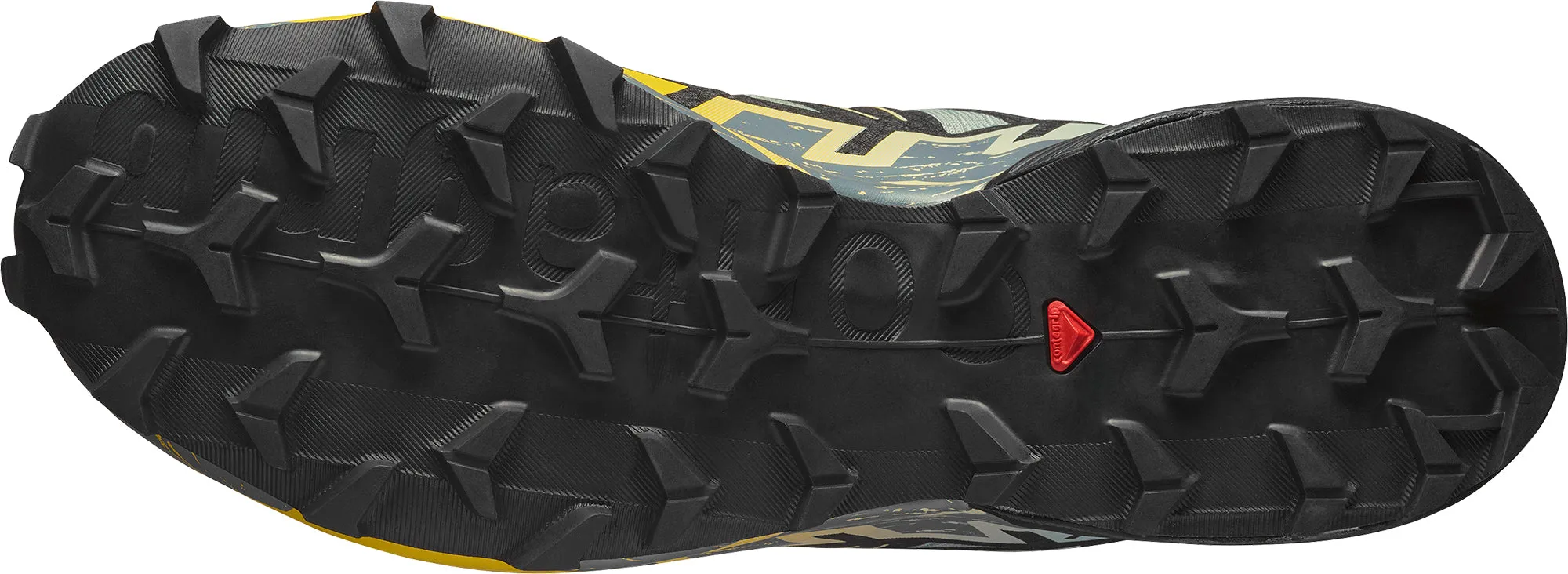 Move Efficient Stretch Build Salomon Speedcross 6 Mens Trail Running Shoes - Green