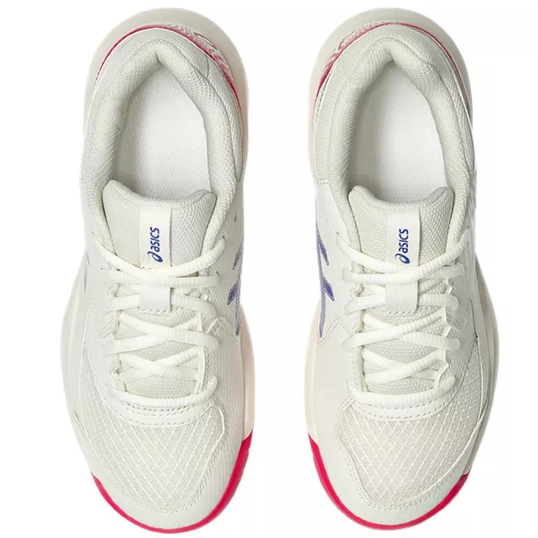 Asics Gel-Dedicate 8 Junior Tennis Shoes - Cream/Dark Cobalt Stable Step Daily Wear