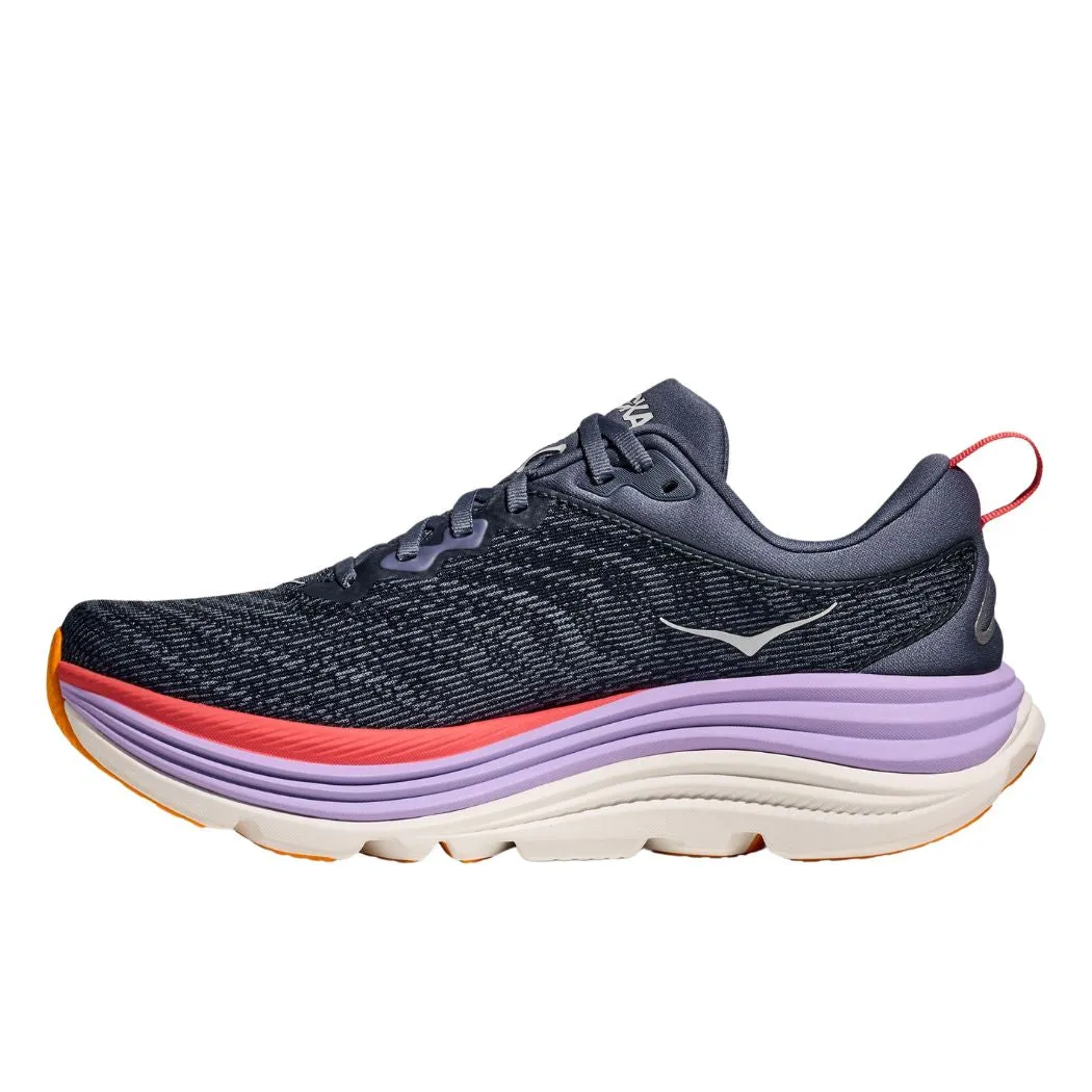 hoka Gaviota 5 Women's Running Shoes zipper Retro Core