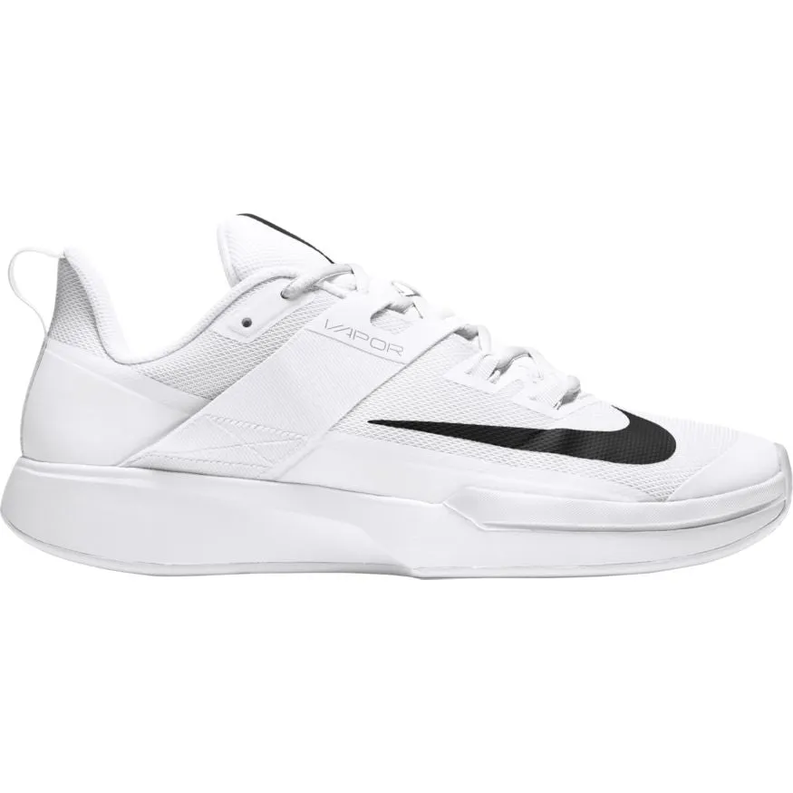 Daily Commute Nike Court Vapor Lite Tennis Shoes - White/Black