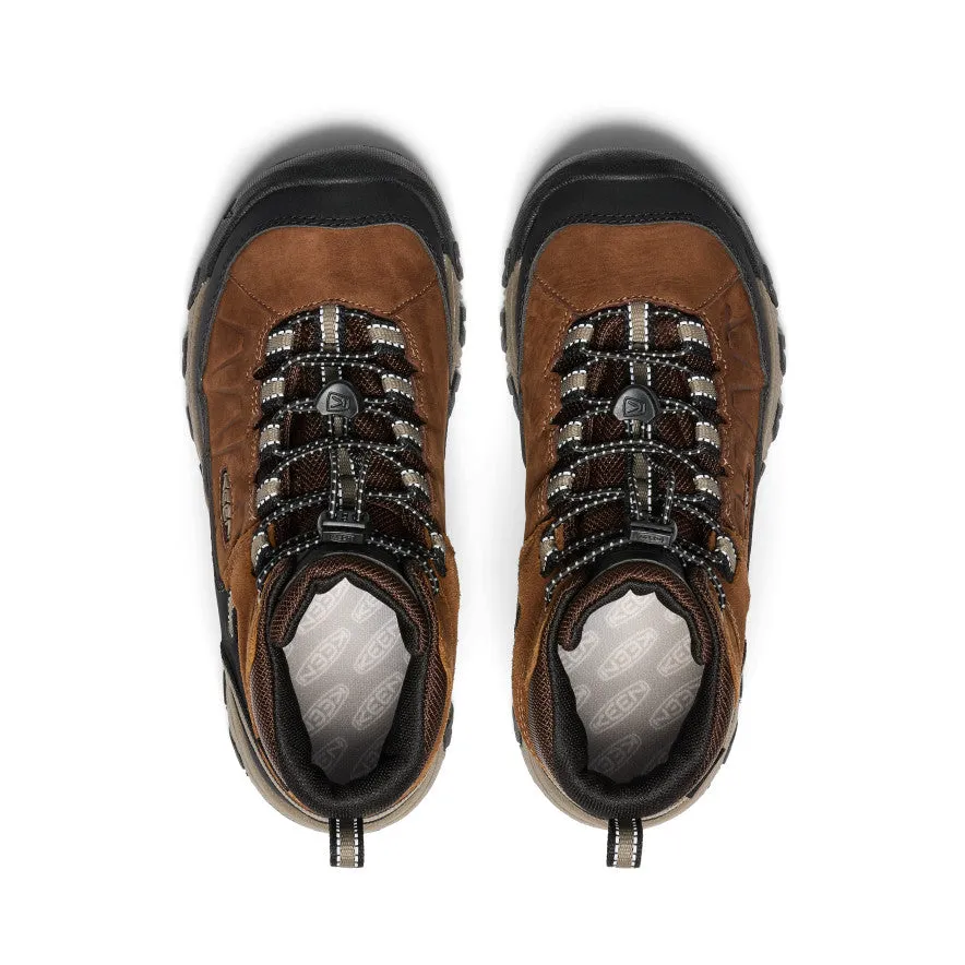 Big Kids' Targhee IV Waterproof Hiking Boot  |  Bison/Brindle Spring System compression