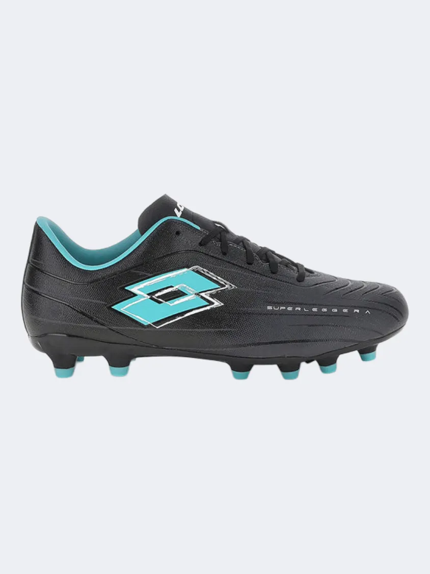 winter sports shoes cushioning system Lotto Solista 700 Ix Fg Men Football Shoes Black/Blue