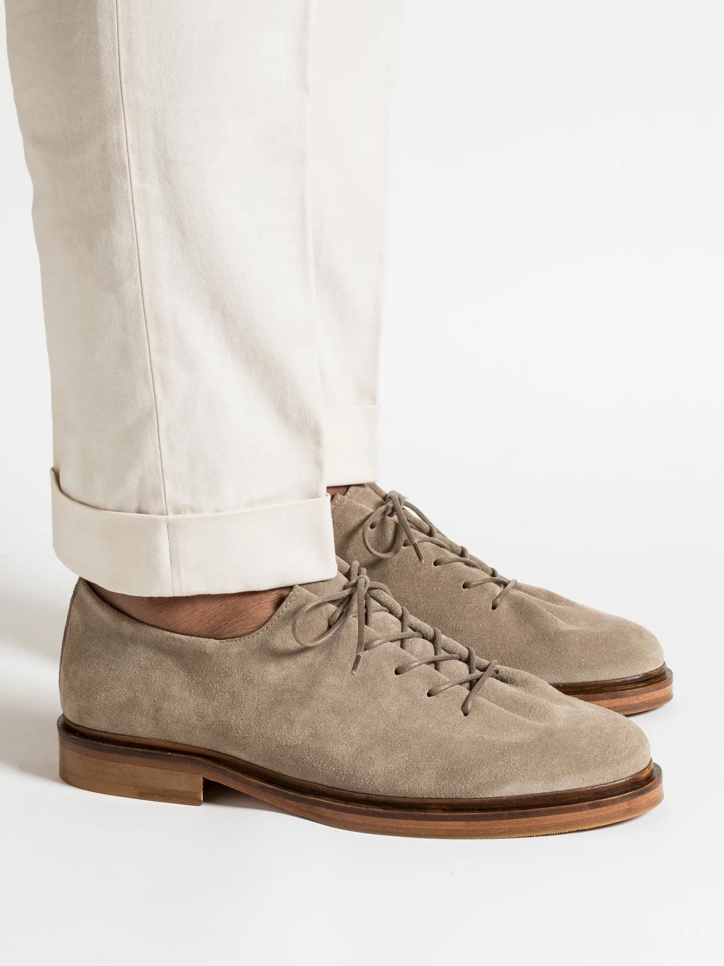 Urban Style Breathable Comfort Fit EDOUARD BEIGE SUEDE