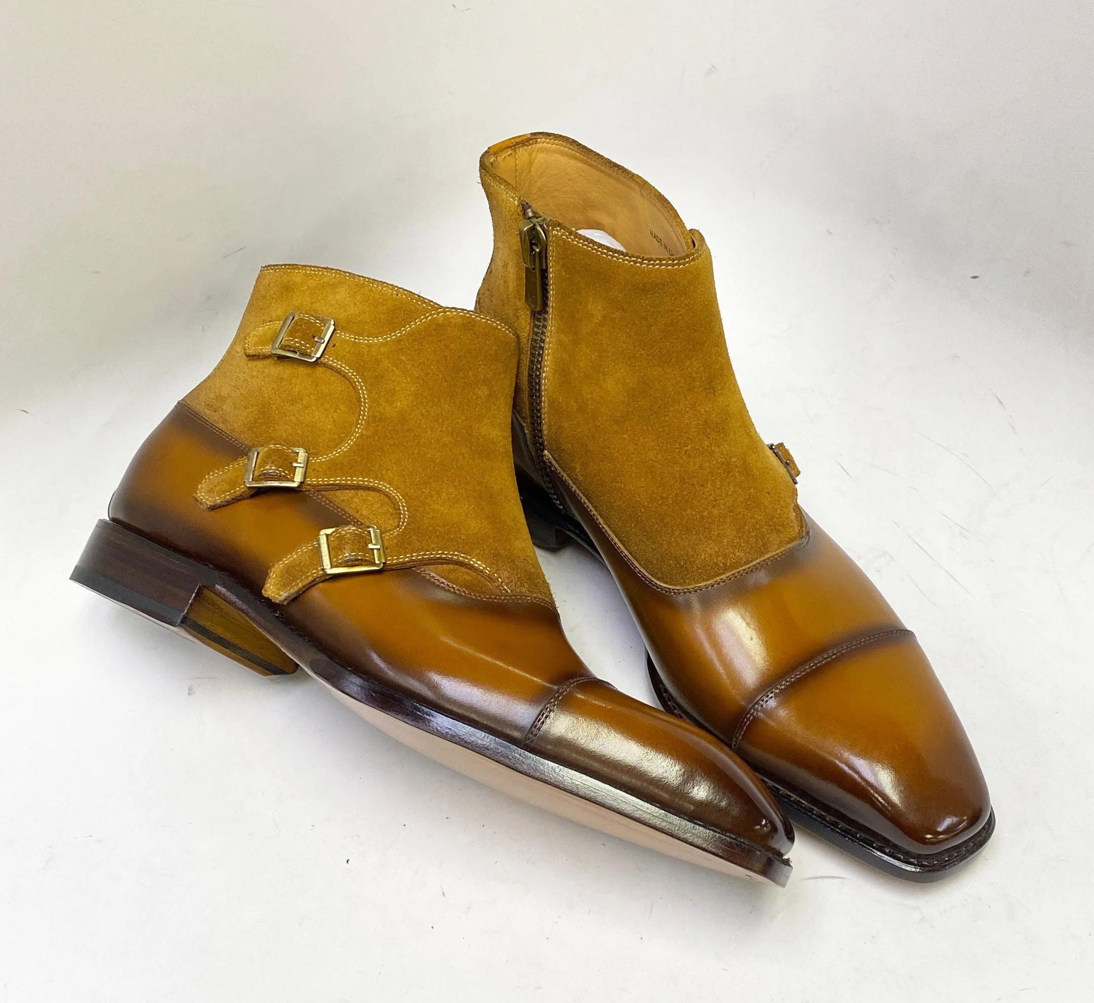 Style: 2485-2002H-Camel Molded Insole
