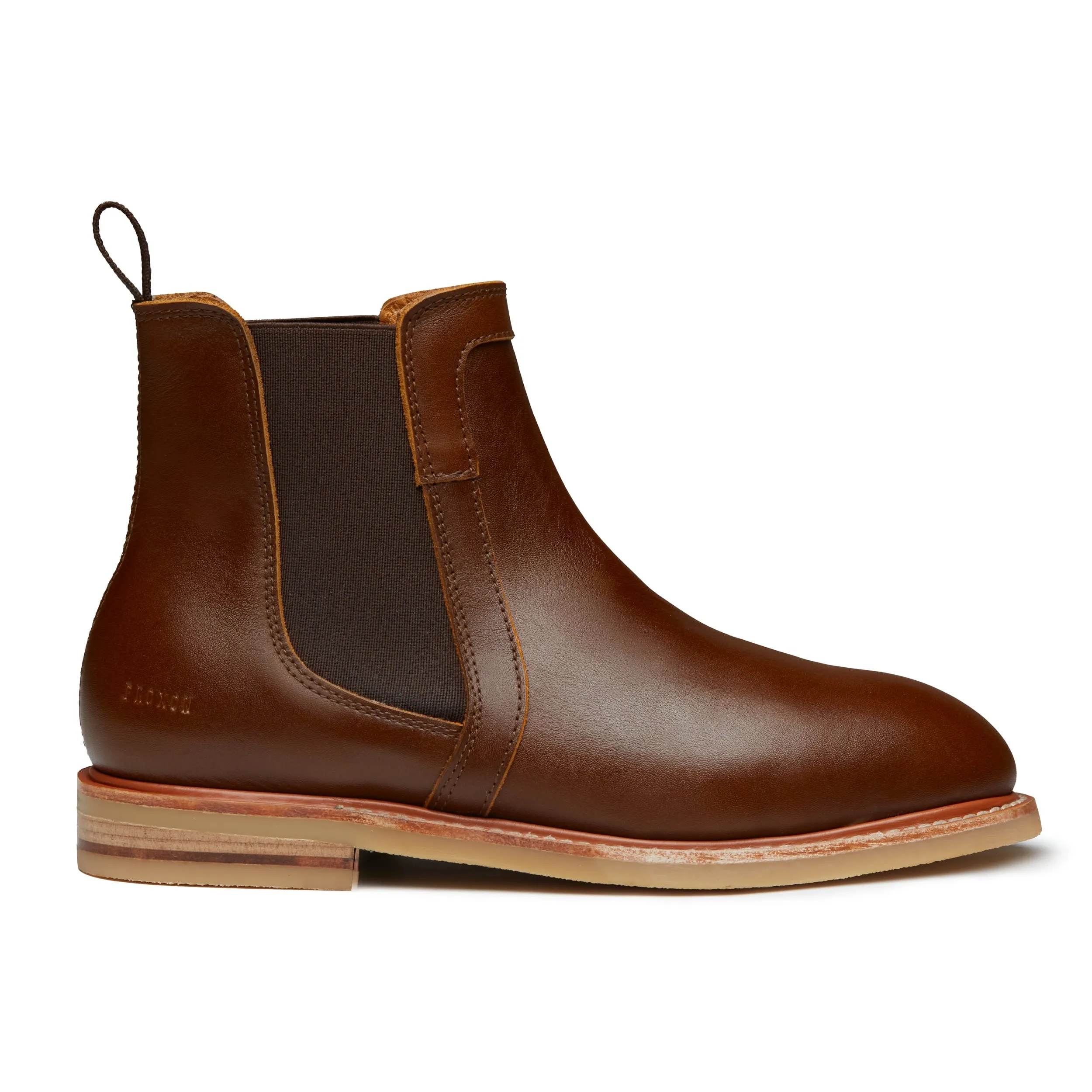 WOMEN STEEL TOE CHELSEA BOOT ICON AMBER Desk Ready Comfortable fit