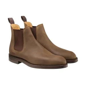 Effortlessly Stylish Chelsea 5 Natural Rough-Out Suede