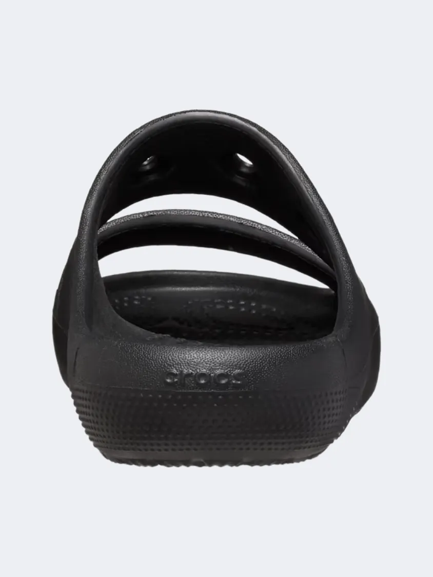 Crocs Classic V2 Kids Lifestyle Sandal Black Wardrobe Base Petite Fit