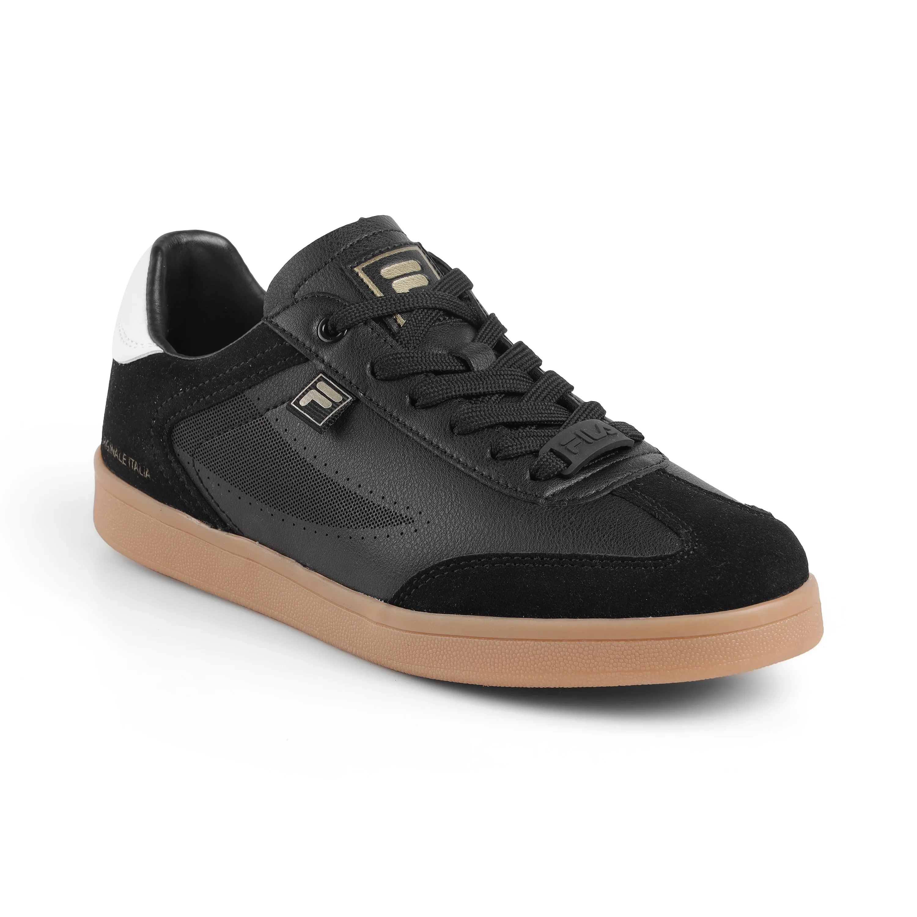 Sun Guard Fila Men Black Asher Suede Shoes