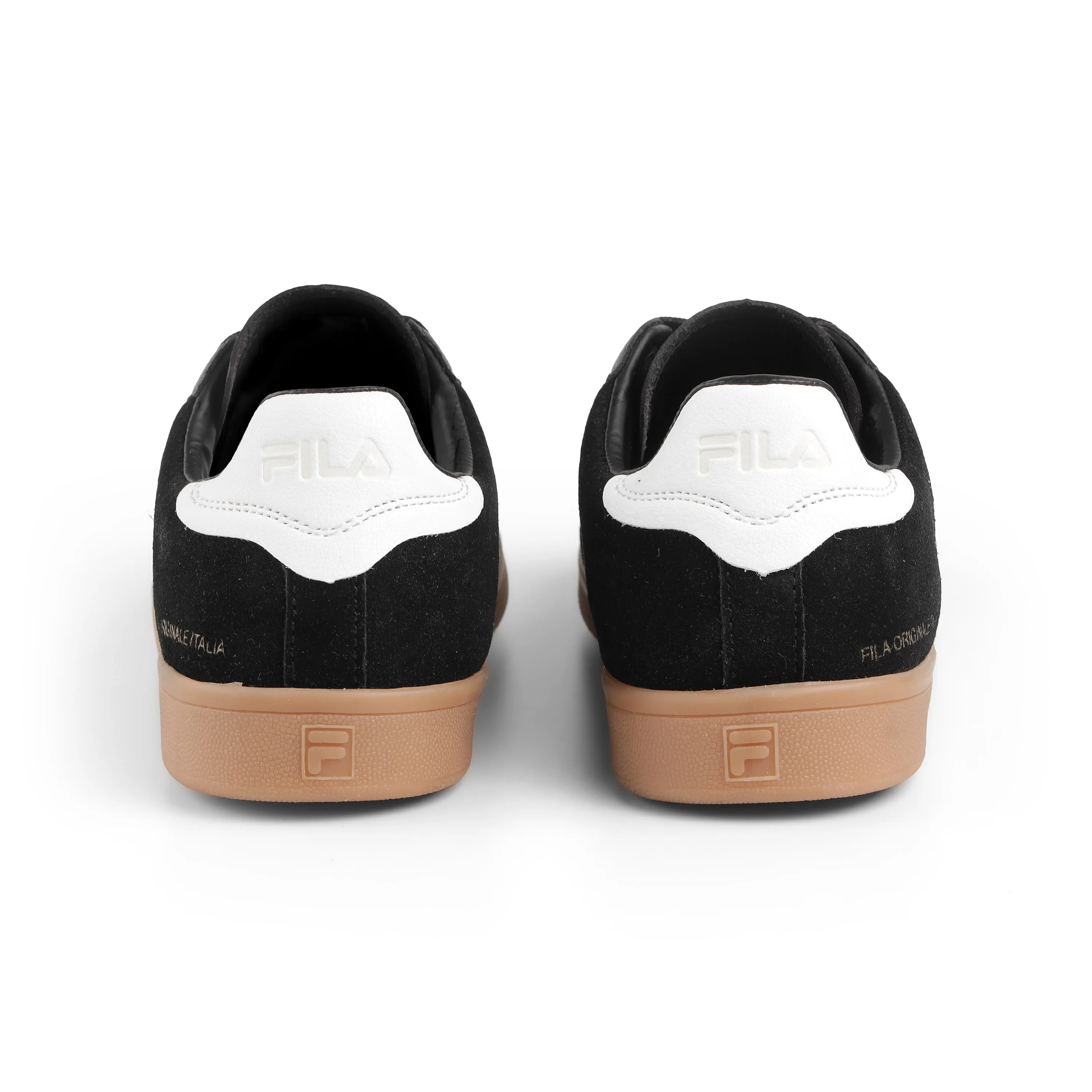 Fila Men Black Asher Suede Shoes Love Glow Outdoor