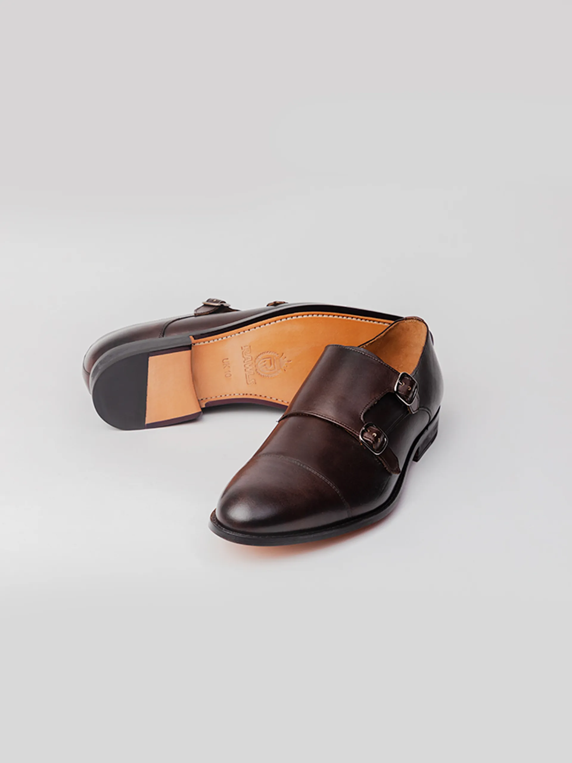 Classic Style ARISTOCRAT DOUBLE MONKS - Dark Brown