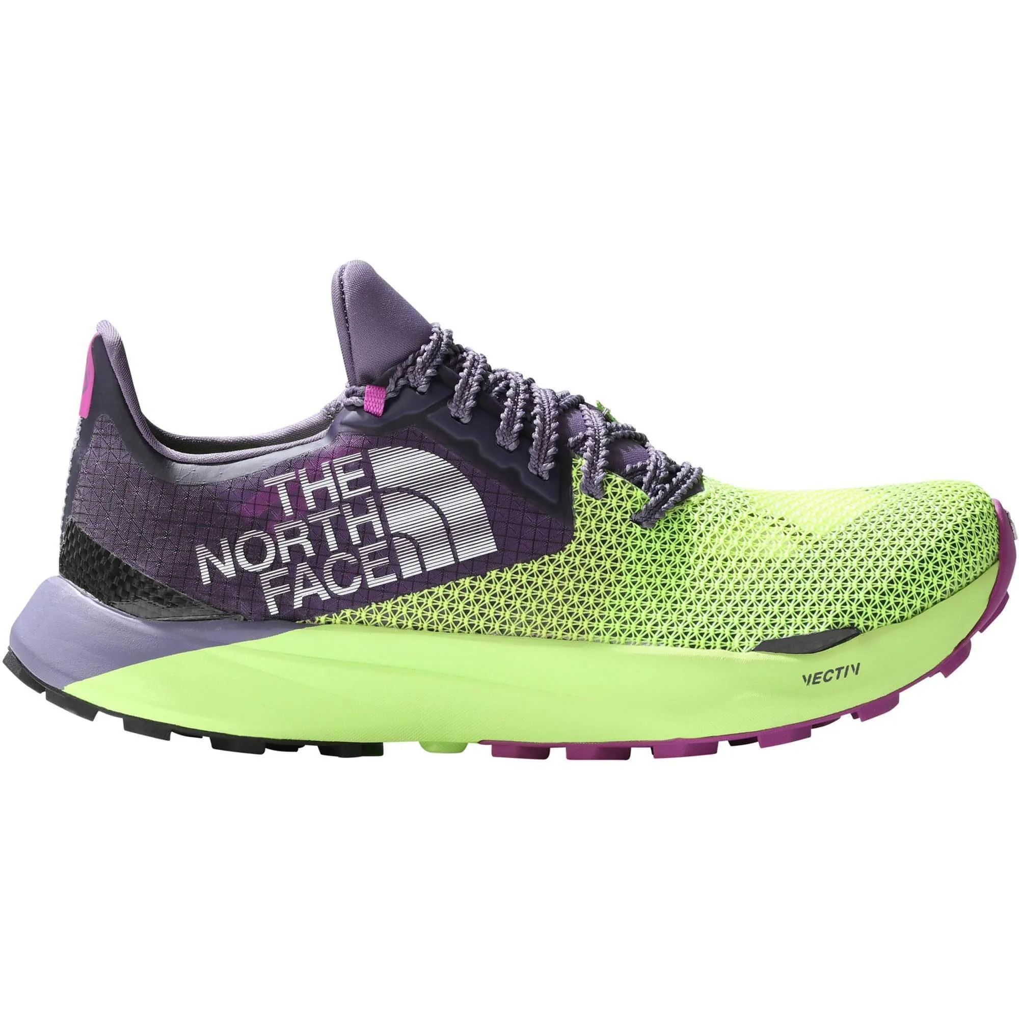 The North Face Summit Vectiv Sky Womens Trail Running Shoes - Yellow Sweat Ready Foam Base