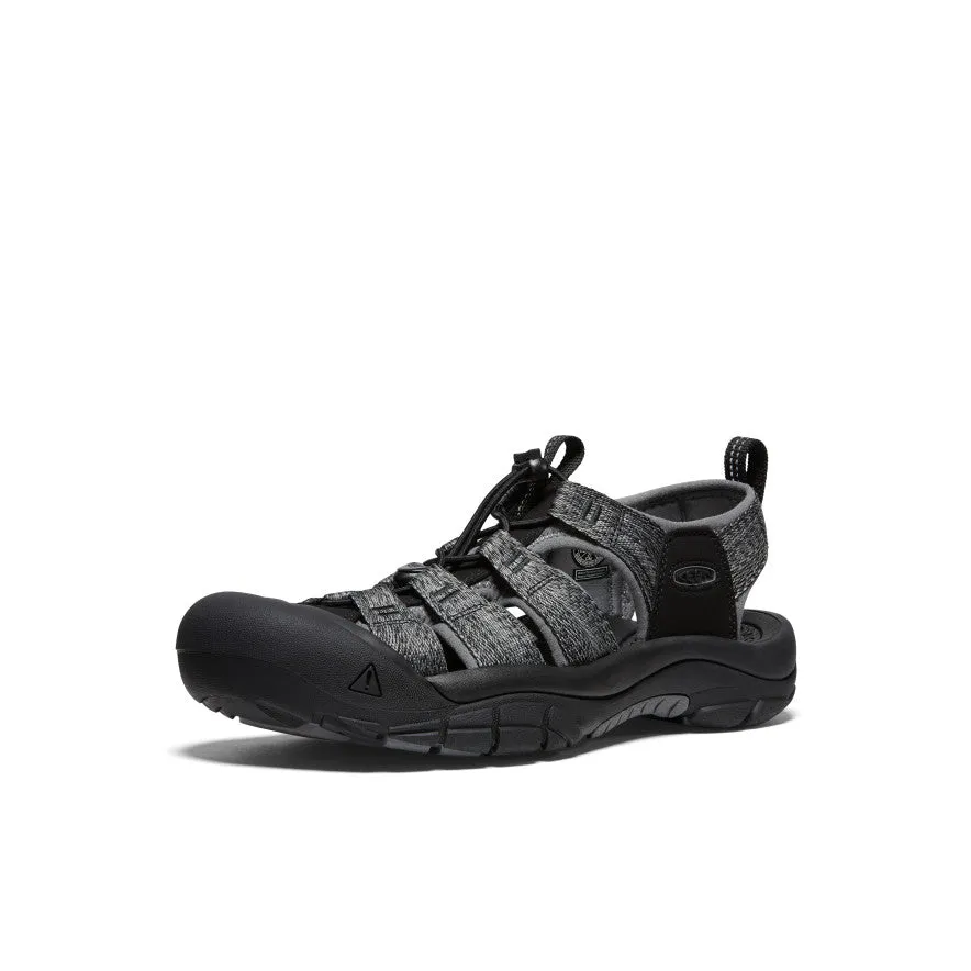 Men's Newport H2 Sandal  |  Black/Steel Grey Sculpted Form Control Frame