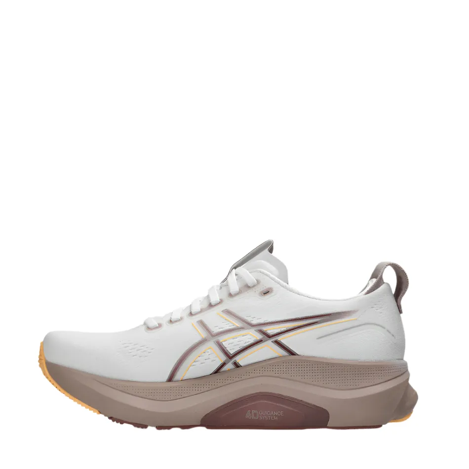low - performance shoes ASICS Women's GEL-KAYANO 32 Running Shoes in White/Orange Glow AW25