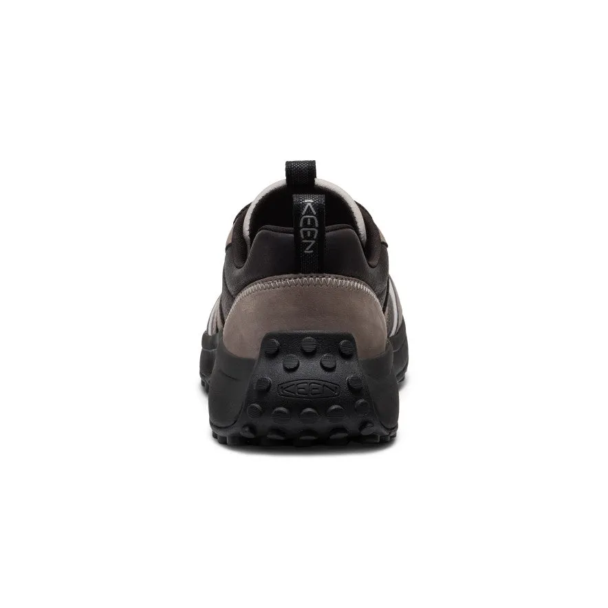 Men's KS86 Leather Sneaker  |  Black/Steel Grey Kids Play