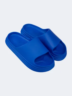 Gift Easy Torsion control Top Ten Casual Beach Kids Slide Royal Blue