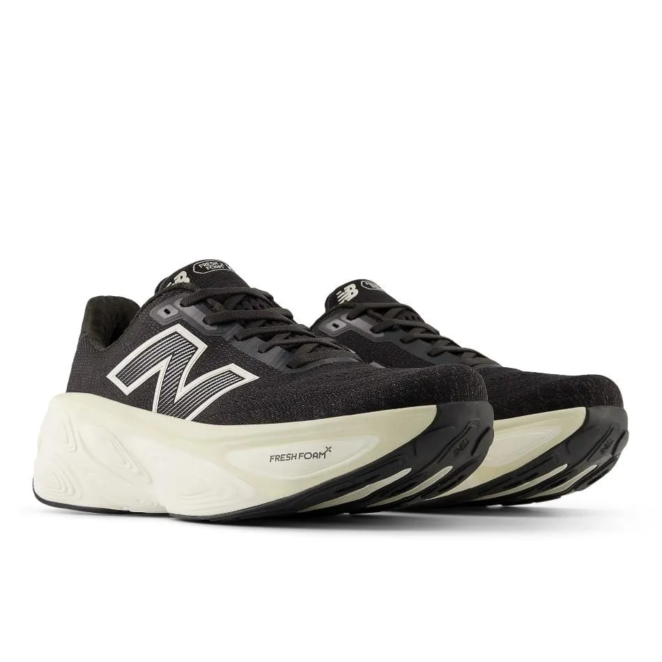 New Balance Men's More V5 Running Shoes in Black Cement SS25 modern - style running shoes