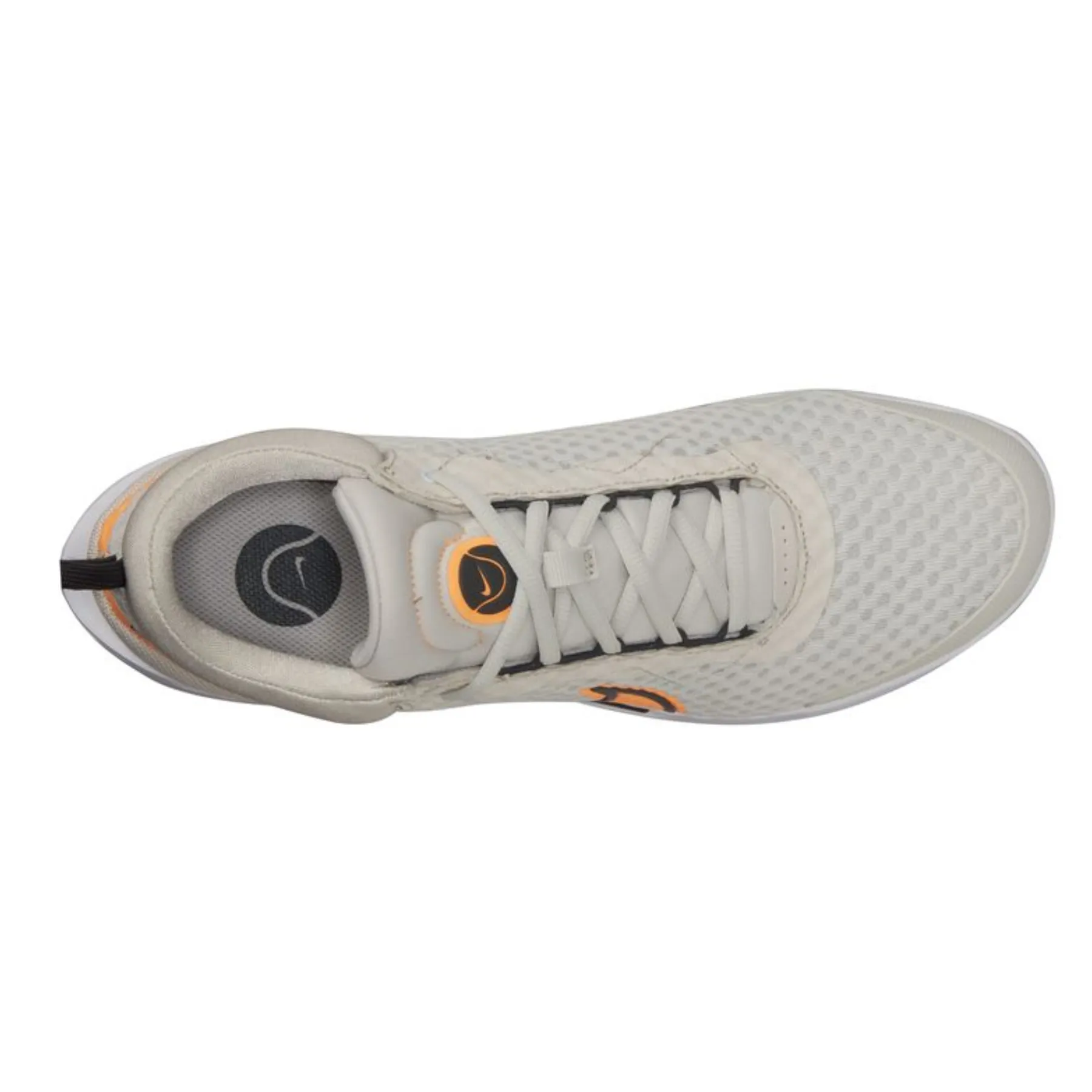weekend warriors Foot Support Nike Court Zoom Pro Men Hard Court  Tennis Shoes - Light Bone/Peach Cream-DK Smoke Grey