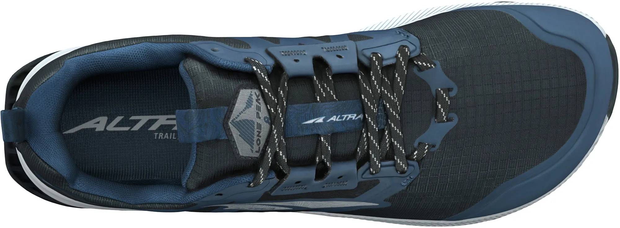 Active Performance Altra Lone Peak 8 WIDE FIT Mens Trail Running Shoes - Navy