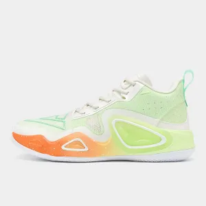 PEAK Basketball Shoes Triangle 2.0 Cushion Sneakers TAICHI Tech Applied ET31907A Acid Green Comfort Control