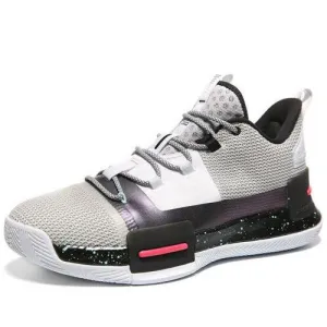 PEAK Flash Lou Williams Basketball Shoes Men Sport Sneaker Grey E94455A Gradient Zone