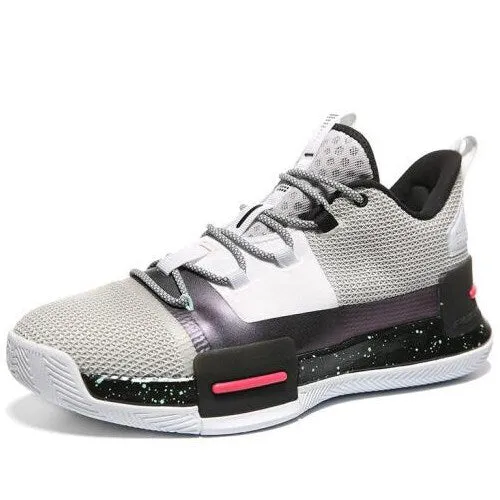 SyntheticLeather PEAK Flash Lou Williams Basketball Shoes Men Sport Sneaker Grey E94455A